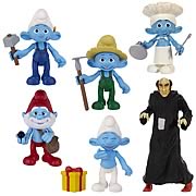 Smurfs Movie Grab 'Ems Figures Wave 2 Set